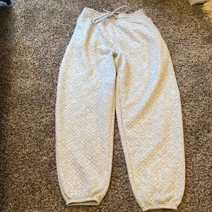 Light grey Hollister gully hicks sweatpants